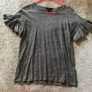 Gray J. Crew tee